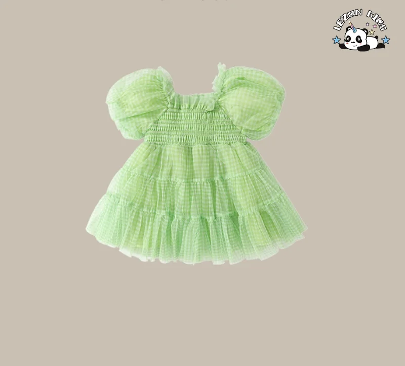 LEZONKIDS - Children's Fashion Sweet Girls Dress For Litter girl